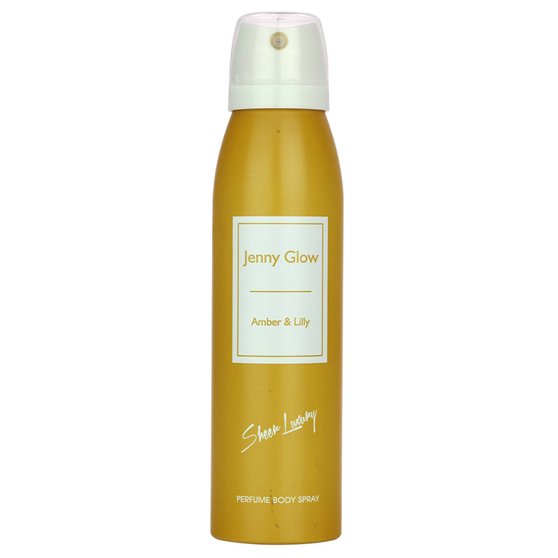 AMBER & LILY PERFUME BODY SPRAY 150ML UNISEX - JENNY GLOW