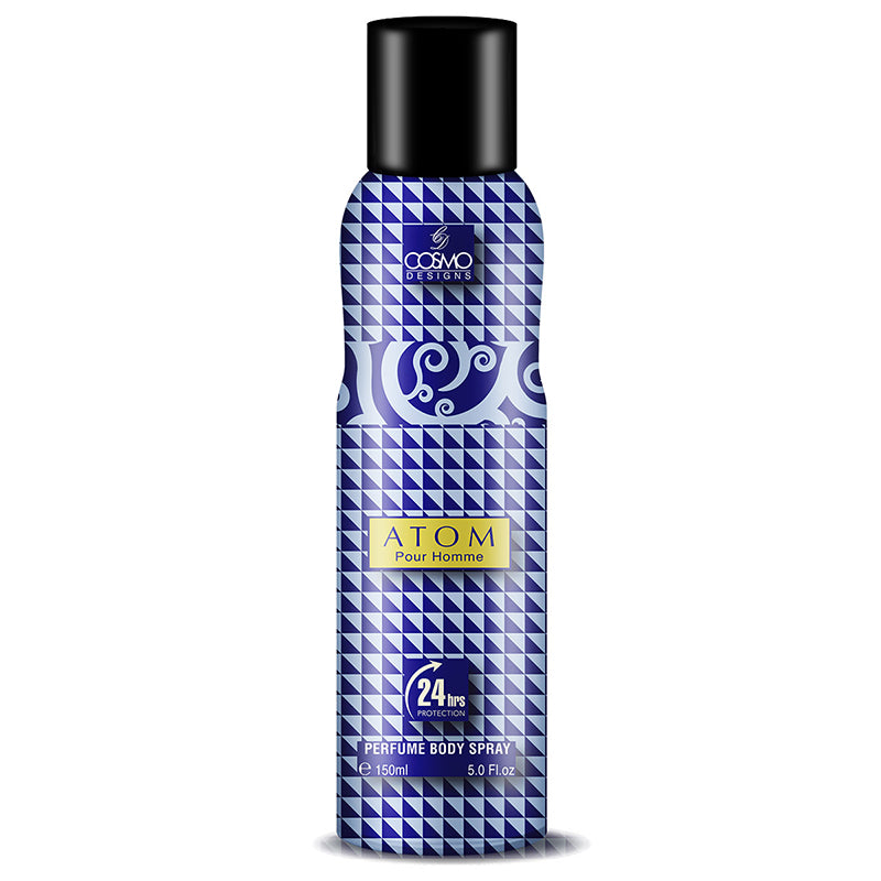 ATOM PERFUME BODY SPRAY 150ML - COSMO DESIGN