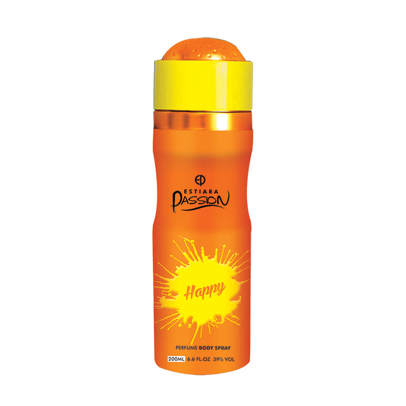HAPPY PERFUME BODY SPRAY 200ML - ESTIARA PASSION