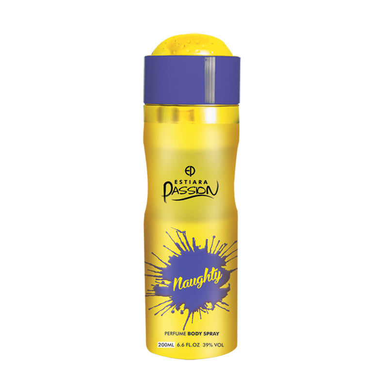 NAUGHTY PERFUME BODY SPRAY 200ML - ESTIARA PASSION