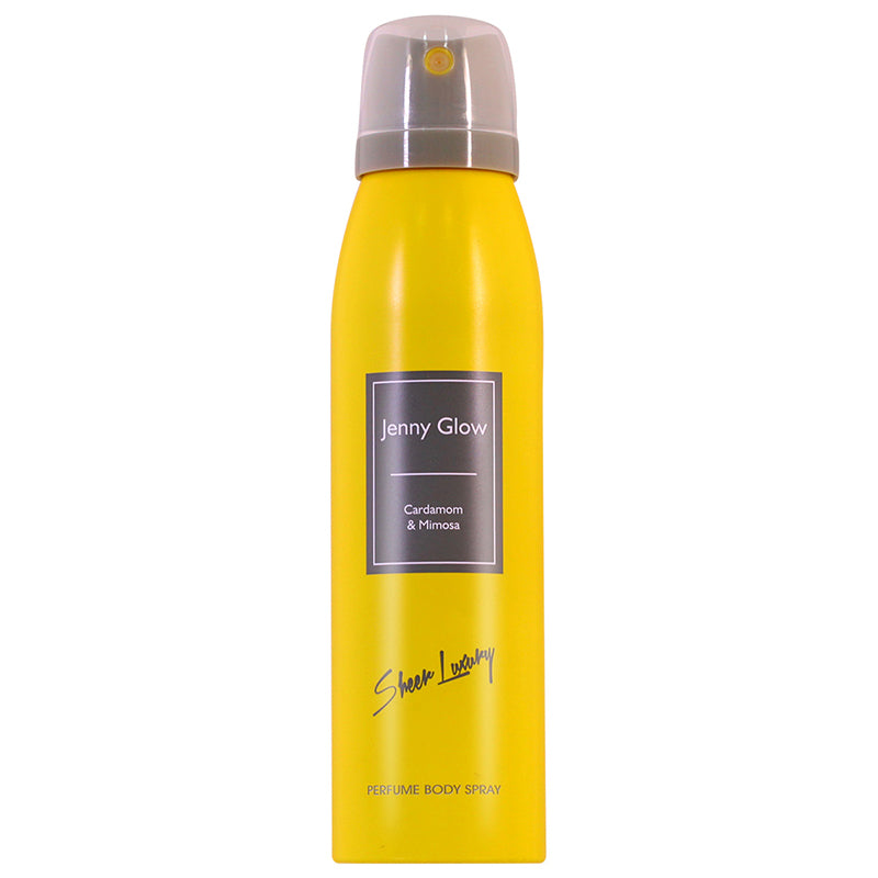 CARDAMOM & MIMOSA PERFUME BODY SPRAY 150ML UNISEX - JENNY GLOW