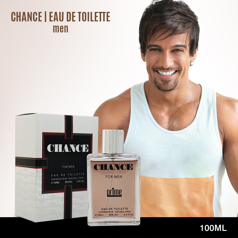 CHANCE FOR HIM EAU DE TOILETTE 100ML FOR MEN - PRIME COLLECTION