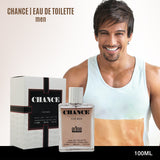 CHANCE FOR HIM EAU DE TOILETTE 100ML FOR MEN - PRIME COLLECTION