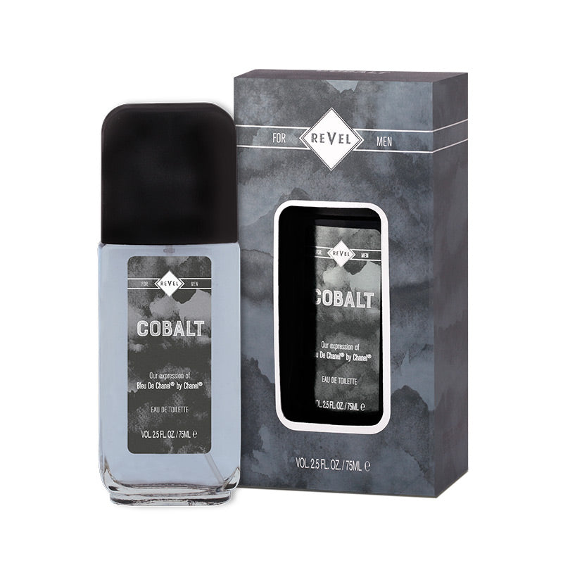 COBALT EAU DE TOILETTE 75ML FOR MEN - REVEL