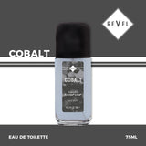 COBALT EAU DE TOILETTE 75ML FOR MEN - REVEL