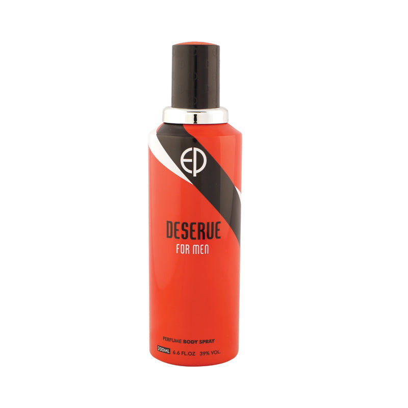 DESERVE FOR MEN PERFUME BODY SPRAY 200ML - ESTIARA