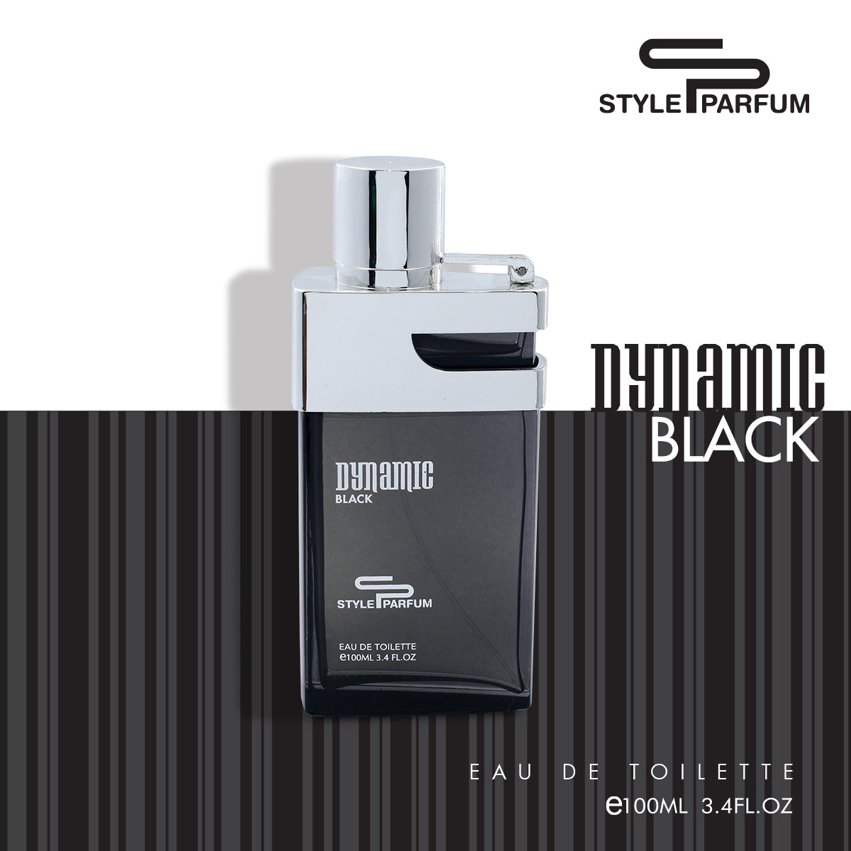 DYNAMIC BLACK EAU DE TOILETTE 100ML FOR MEN - STYLE