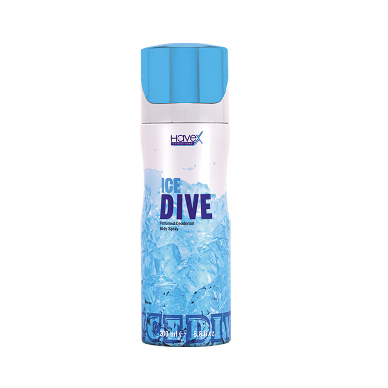 ICE-DIVE PERFUME BODY SPRAY 200ML - HAVEX