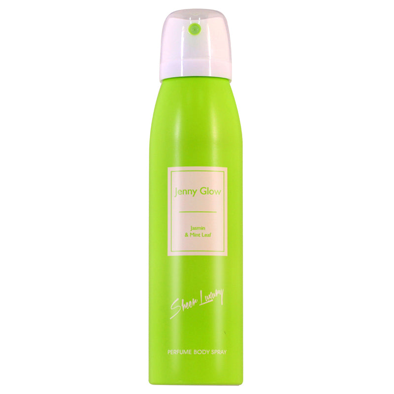 JASMIN & MINT LEAF PERFUME BODY SPRAY 150ML UNISEX - JENNY GLOW