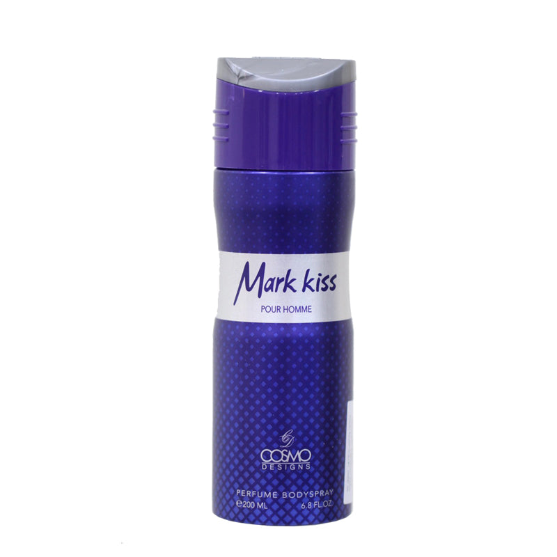 MARK KISS MEN PERFUME BODY SPRAY 200ML - COSMO DESIGN
