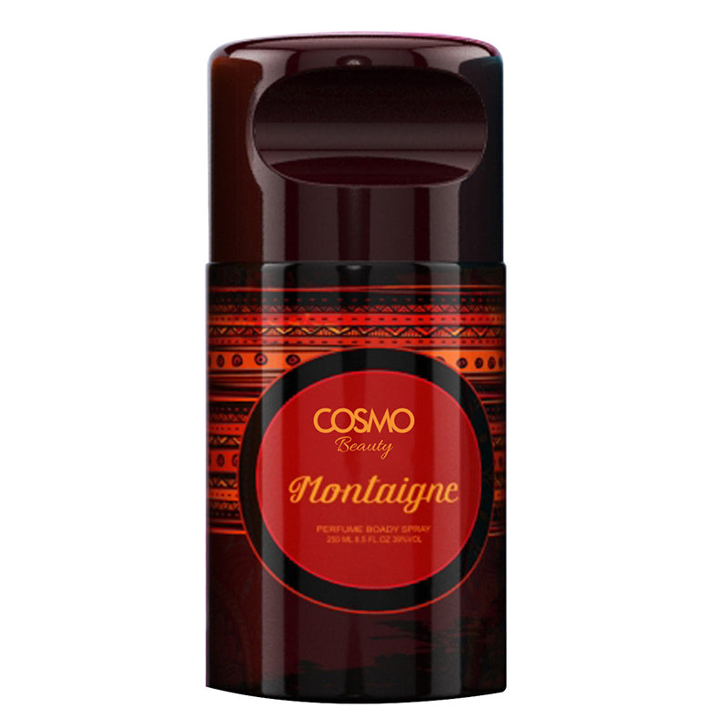 MONTAIGNE PERFUME BODY SPRAY 250ML UNISEX - COSMO BEAUTY