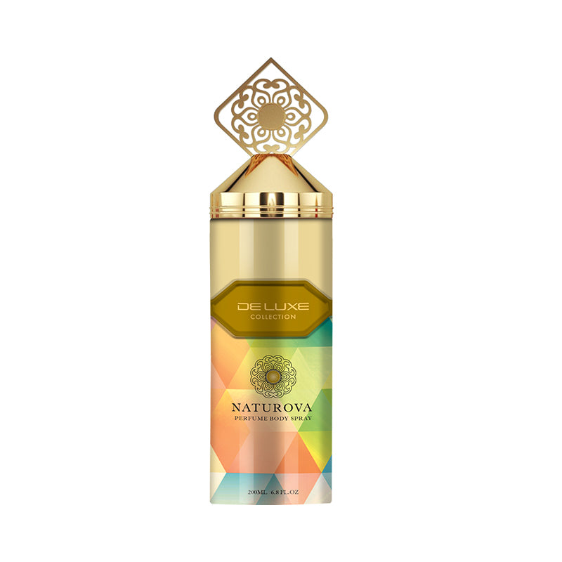 NATUROVA PERFUME BODY SPRAY 200ML - DELUXE COLLECTION