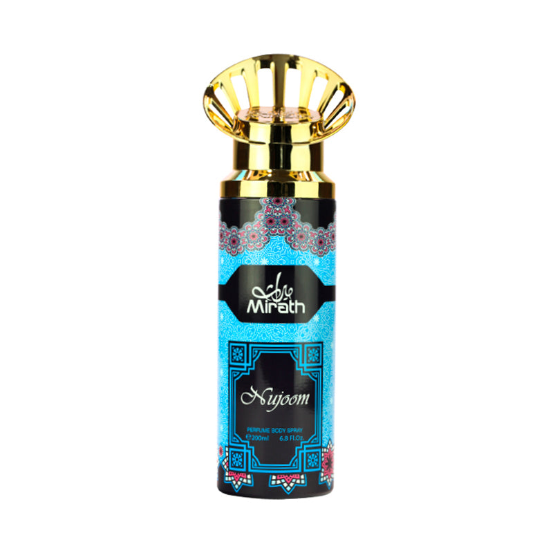 NIJOOM PERFUME BODY SPRAY 200ML - MIRATH SERIES