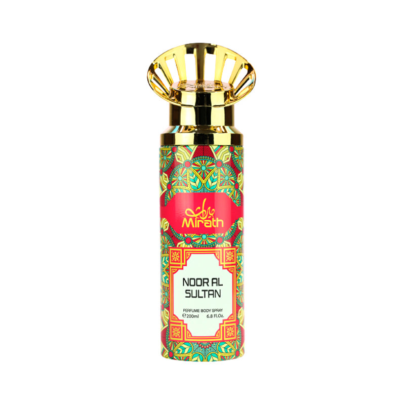 NOOR AL SULTAN PERFUME BODY SPRAY 200ML - MIRATH SERIES