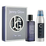 MIDNIGHT BLUE GIFT SET EAU DE PARFUM 50ML + BODY SPRAY 150ML POUR HOMME - JENNY GLOW