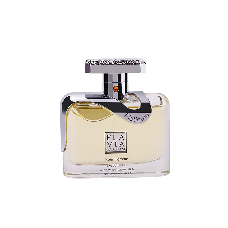 PLATINUM POUR HOMME EAU DE PARFUM 100ML FOR MEN - FLAVIA