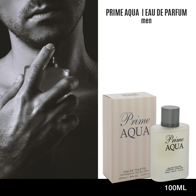 PRIME AQUA EAU DE TOILETTE 100ML FOR MEN - PRIME COLLECTION