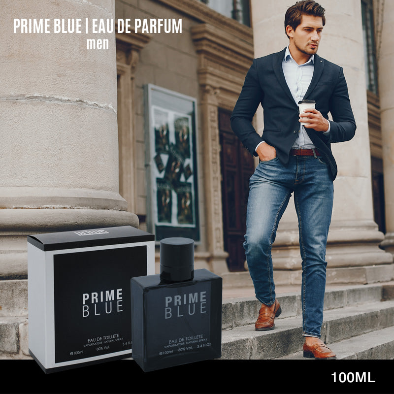 PRIME BLUE EAU DE TOILETTE 100ML FOR MEN - PRIME COLLECTION