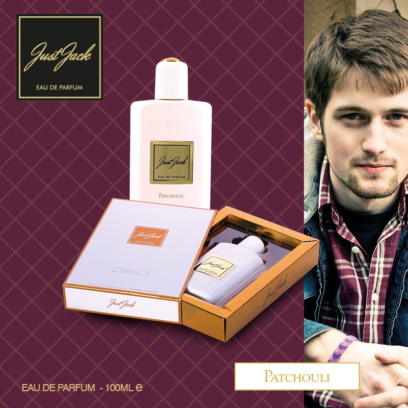 PATCHOULI EAU DE PARFUM 100ML FOR MEN - JUST JACK