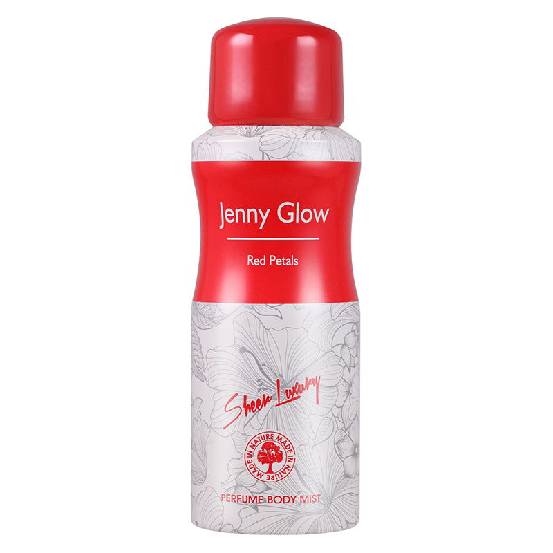 RED PETALS PERFUME BODY SPRAY 90ML UNISEX - JENNY GLOW