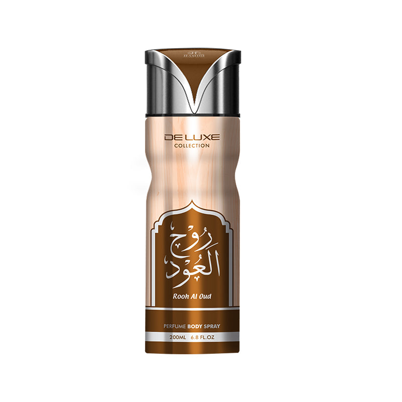 ROOH AL OUD PERFUME BODY SPRAY 200ML UNISEX - DELUXE COLLECTION