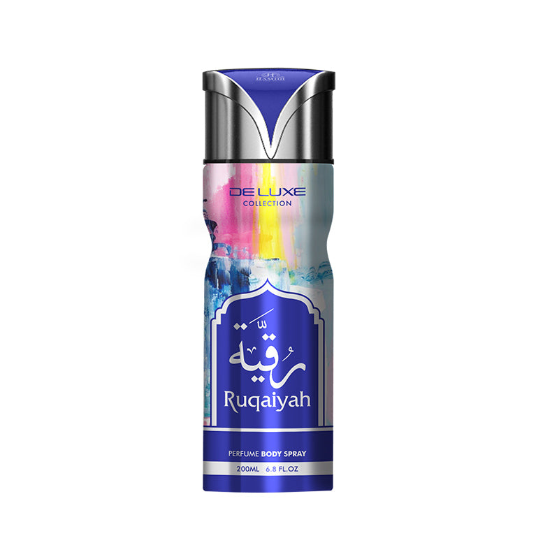 RUQAIYAH PERFUME BODY SPRAY 200ML UNISEX - DELUXE COLLECTION
