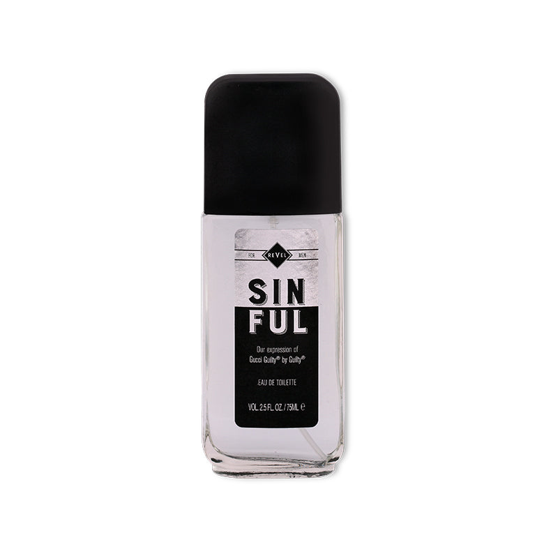 SINFUL EAU DE TOILETTE 75ML FOR MEN - REVEL