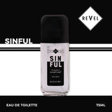 SINFUL EAU DE TOILETTE 75ML FOR MEN - REVEL