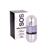 SOS SECRET OF SCENT STEEL EAU DE TOILETTE 100ML FOR MEN - STYLE