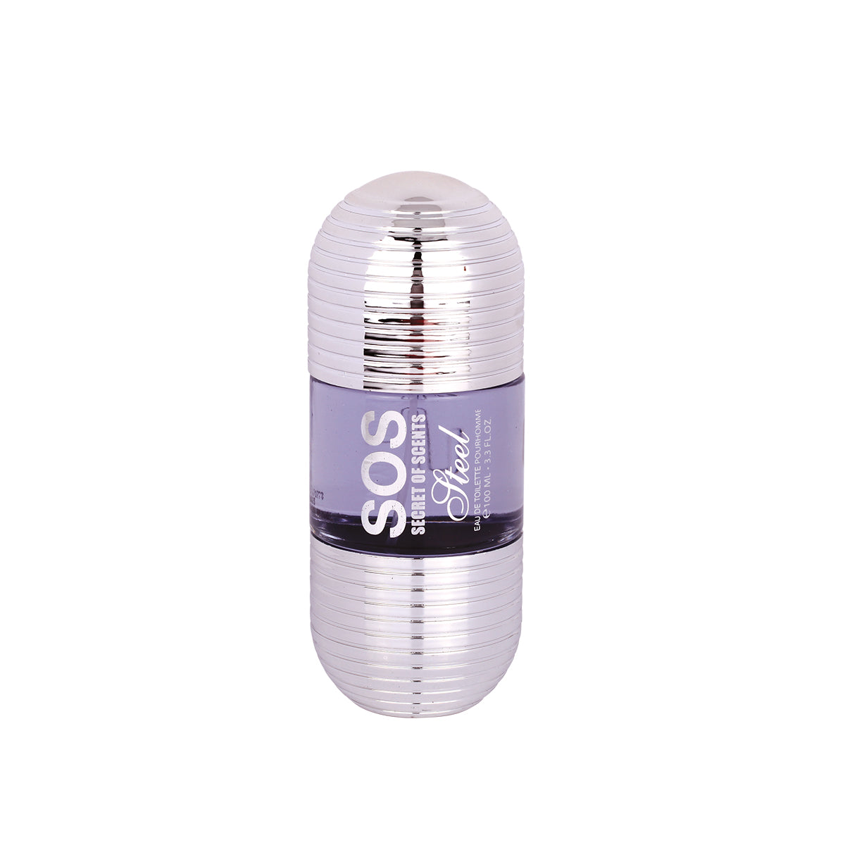 SOS SECRET OF SCENT STEEL EAU DE TOILETTE 100ML FOR MEN - STYLE