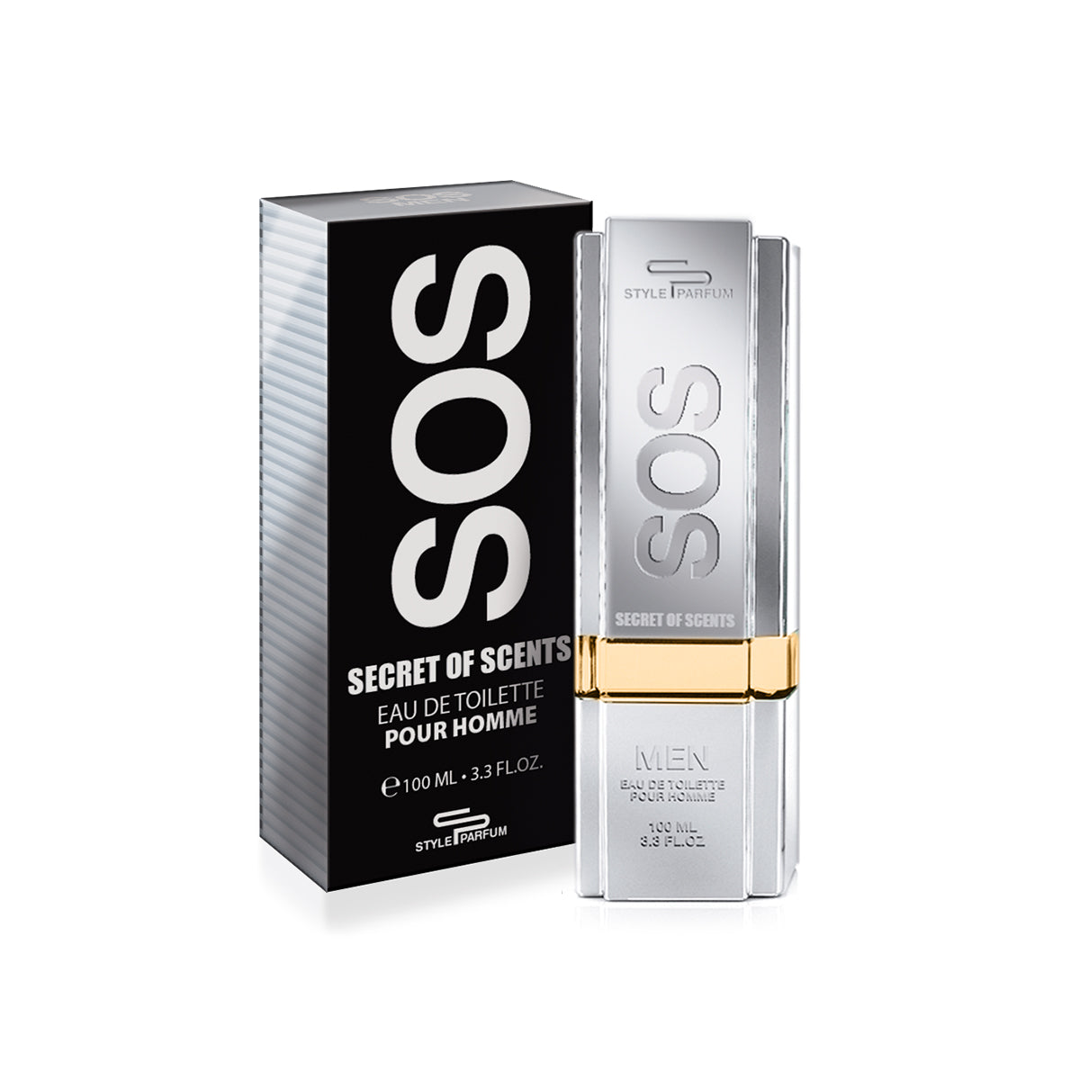 SOS SECRET OF SCENT EAU DE TOILETTE POUR HOMME 100ML FOR MEN - STYLE