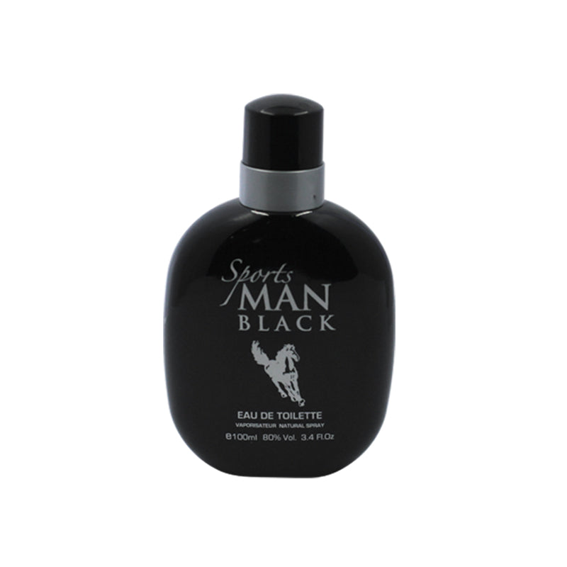 SPORTS MAN BLACK EAU DE TOILETTE 100ML FOR MEN - PRIME COLLECTION