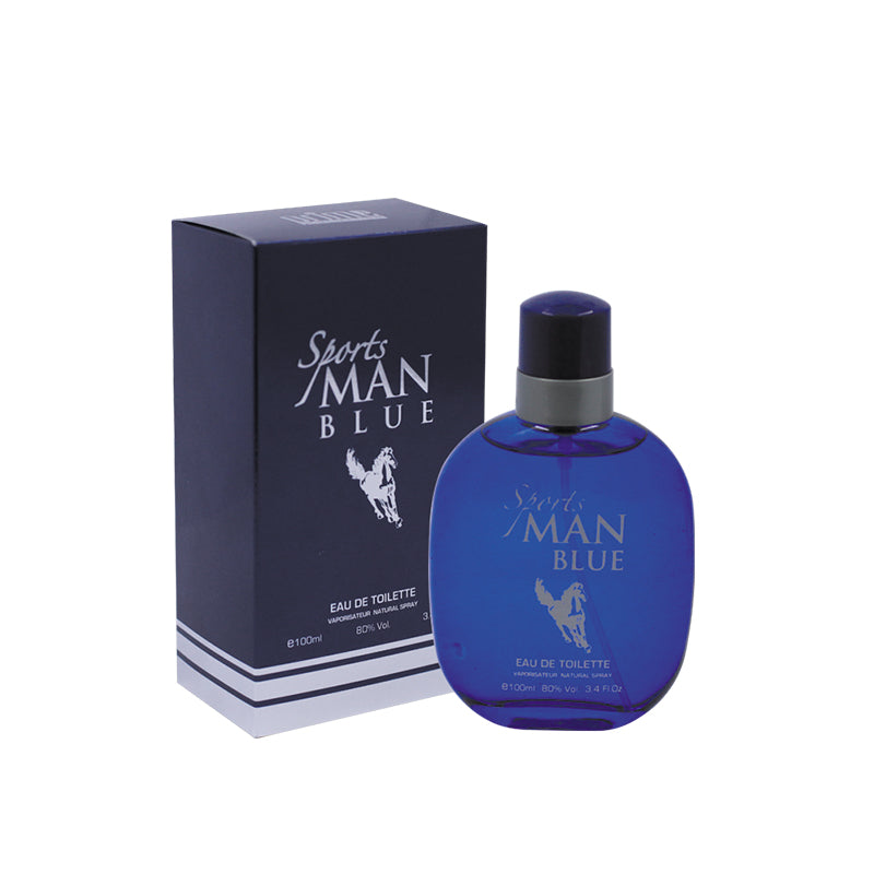 SPORTS MAN BLUE EAU DE TOILETTE 100ML FOR MEN - PRIME COLLECTION