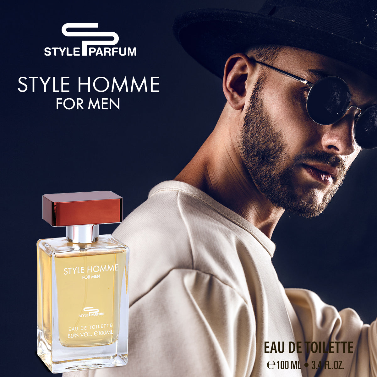 STYLE HOMME EAU DE TOILETTE 100ML FOR MEN - STYLE
