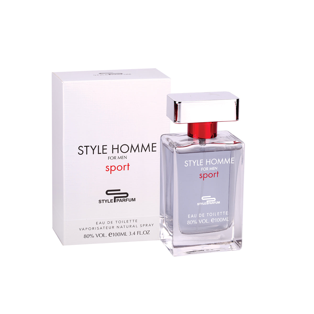 STYLE HOMME SPORT EAU DE TOILETTE 100ML FOR MEN - STYLE