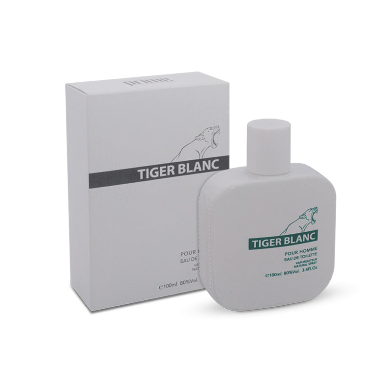 TIGER BLANC POUR HOMME EAU DE TOILETTE 100ML FOR MEN - PRIME COLLECTION