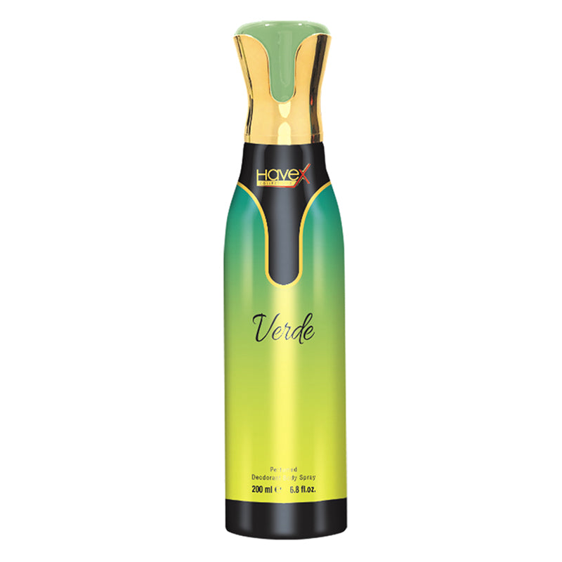 VERDE PERFUME BODY SPRAY 200ML UNISEX - HAVEX