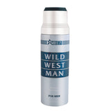 WILD WEST MEN PERFUME BODY SPRAY 200ML - CLUB 21