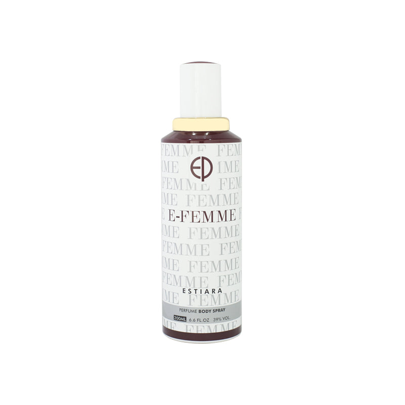 E-FEMME PERFUME BODY SPRAY 200ML - ESTIARA