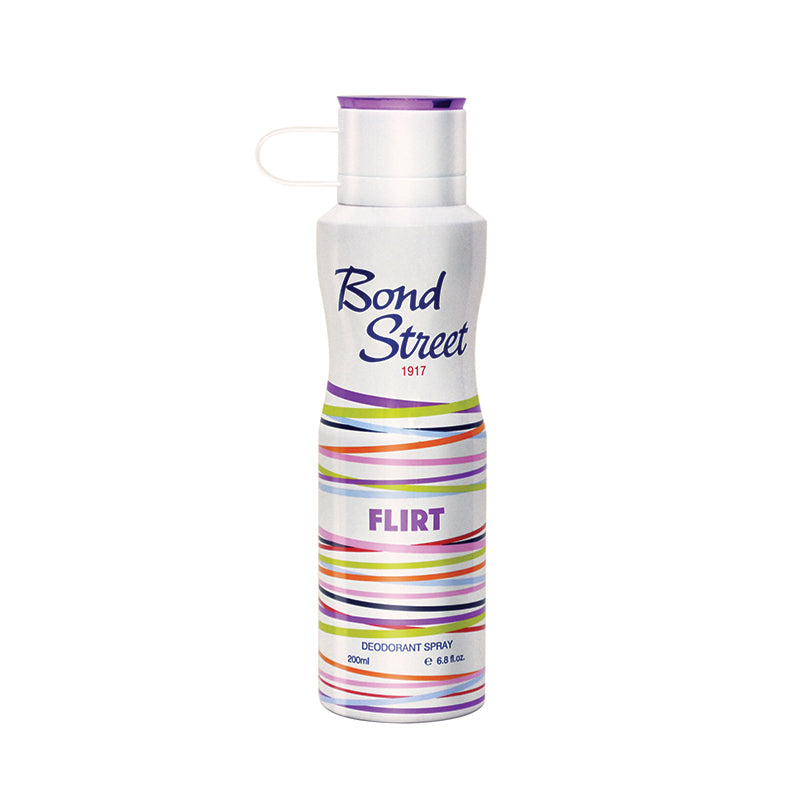 FLIRT PERFUME BODY SPRAY 200ML - BOND STREET
