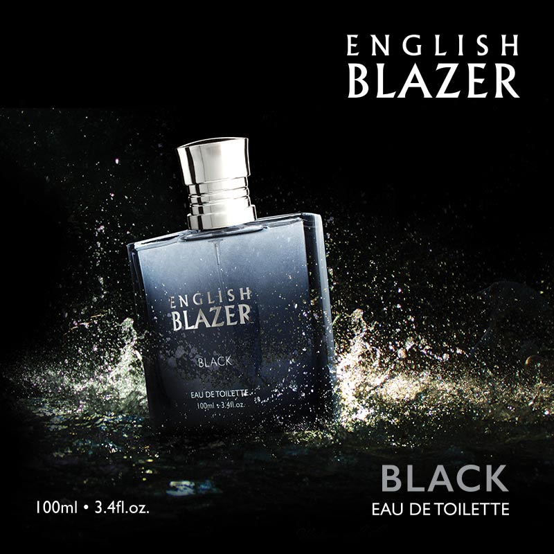 BLACK EAU DE TOILETTE 100ML FOR MEN - ENGLISH BLAZER