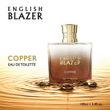 COPPER EAU DE TOILETTE 100ML FOR MEN - ENGLISH BLAZER