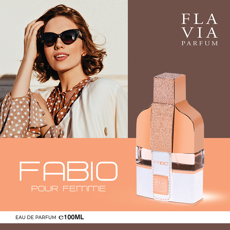 FABIO POUR FEMME EAU DE PARFUM 100ML FOR WOMEN - FLAVIA