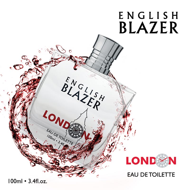 LONDON EAU DE TOILETTE 100ML FOR MEN - ENGLISH BLAZER