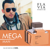 MEGA MAN EAU DE PARFUM 100ML - FLAVIA