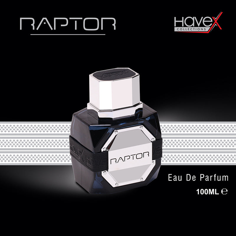 RAPTOR EAU DE PARFUM 100ML FOR MEN - HAVEX