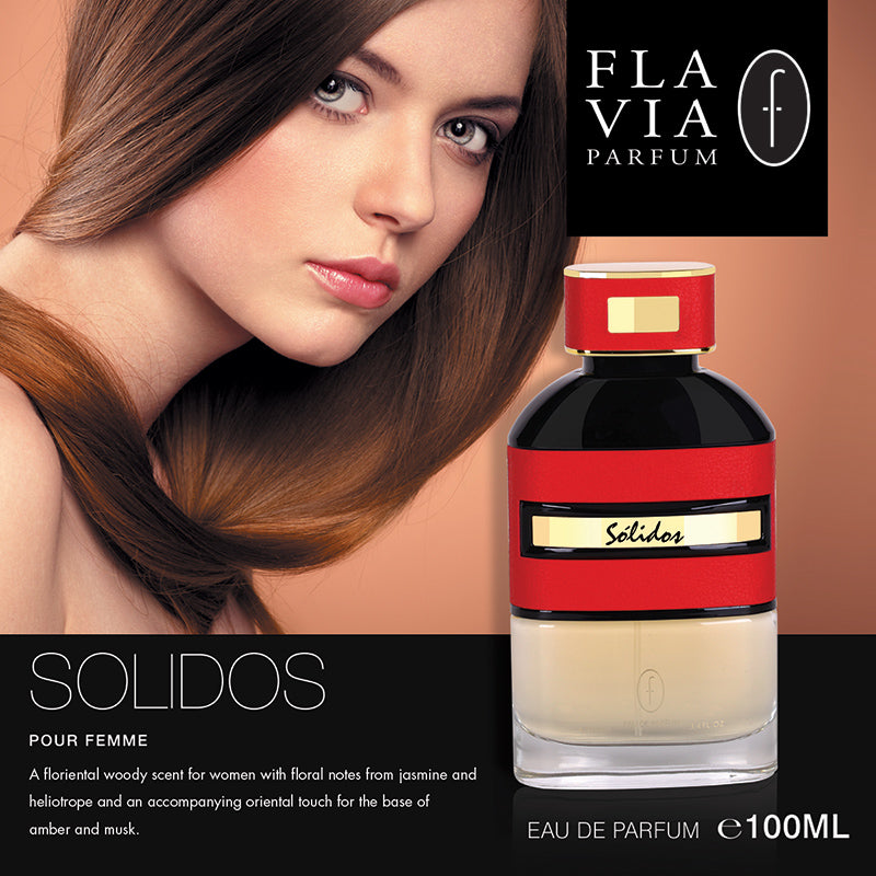 SOLIDOS POUR FEMME EAU DE PARFUM 100ML FOR WOMEN - FLAVIA